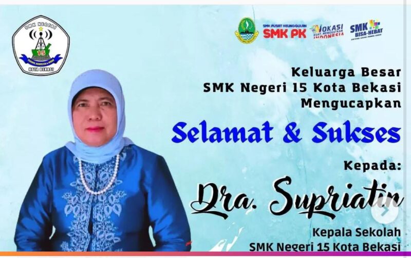 Keluarga Besar Sman Kota Bekasi Mengucapkan Selamat Sukses Kepada