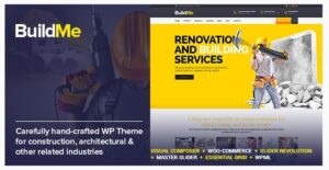 BuildMe – Construction & Architectural Theme