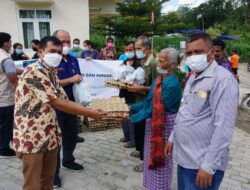 PT.Toba Pulp Lestari bersama karyawan nya  Kembali Salurkan Dukungan paket kebutuhan di Masa Pandemi