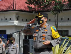 Kapolres Humbahas Pimpin Apel Gelar Pasukan Ops Patuh Toba – 2021.