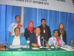 Rizaldi Mavi Terpilih Menjadi Ketua FSPTSI-K.SPSI Sumut Periode 2016-2021