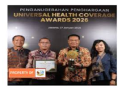 Pemkab Humbang Hasundutan Meraih Penghargaan UHC Award Tahun 2026 Kategori Pratama