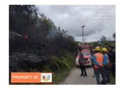 Damkar Humbahas Berhasil Padamkan Api Yang Menghanguskan Lahan 2 Hektar di Pollung