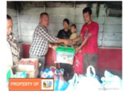 Pemkab Humbahas Berikan Bantuan kepada Korban Musibah Kebakaran di Parlilitan