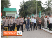 Pengamanan unjuk Rasa  karyawan PT.TPL dipimpin langsung Kapolres Toba