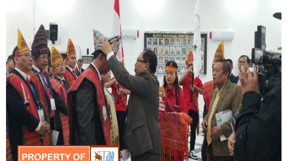 Edison Sinaga Lantik Pengurus PPTSB Jawa Barat Periode 2026–2030 di Karawang