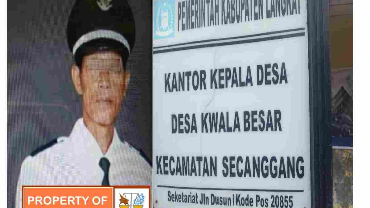 Diduga Ada penyimpangan Dana desa, kades kwala besar pilih “kaburr” saat di konfirmasi Tim media.