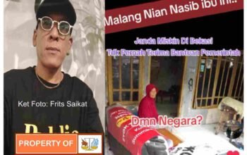 Frits Saikat Aktivis Kemanusiaan mempertanyakan Empati Pemkot Bekasi Terhadap Kesulitan Ekonomi Masyartakat