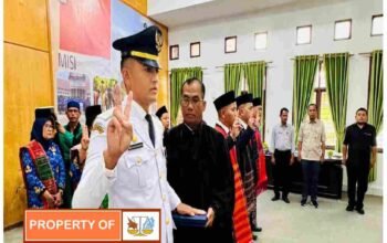 Hemat Aleksi Sitanggang Resmi Dilantik Sebagai Camat Pakkat