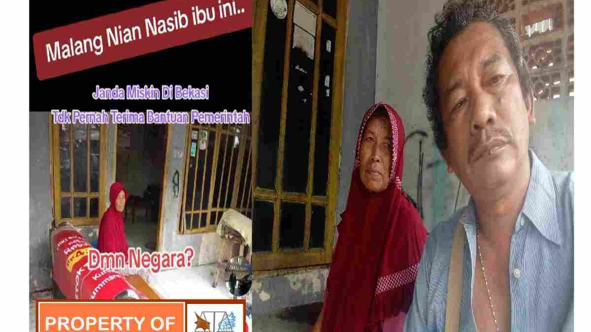 Kelam.. Ada Warga Tak Mampu, Pemkot Bekasi Pura-Pura Tidak Tahu?