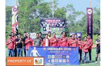 Kobarkan Semangat Solidaritas Pemuda Batak,,Organisasi Pemuda Batak Bersatu PAC Kalijati & SADAHATA Cup Gelar Turnamen Mini Soccer I