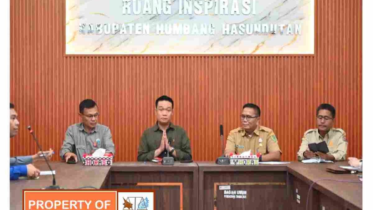 Oloan Paniaran Nababan Terima Kunjungan Pemkab Tapsel Bahas MoU Bidang Hortikultura