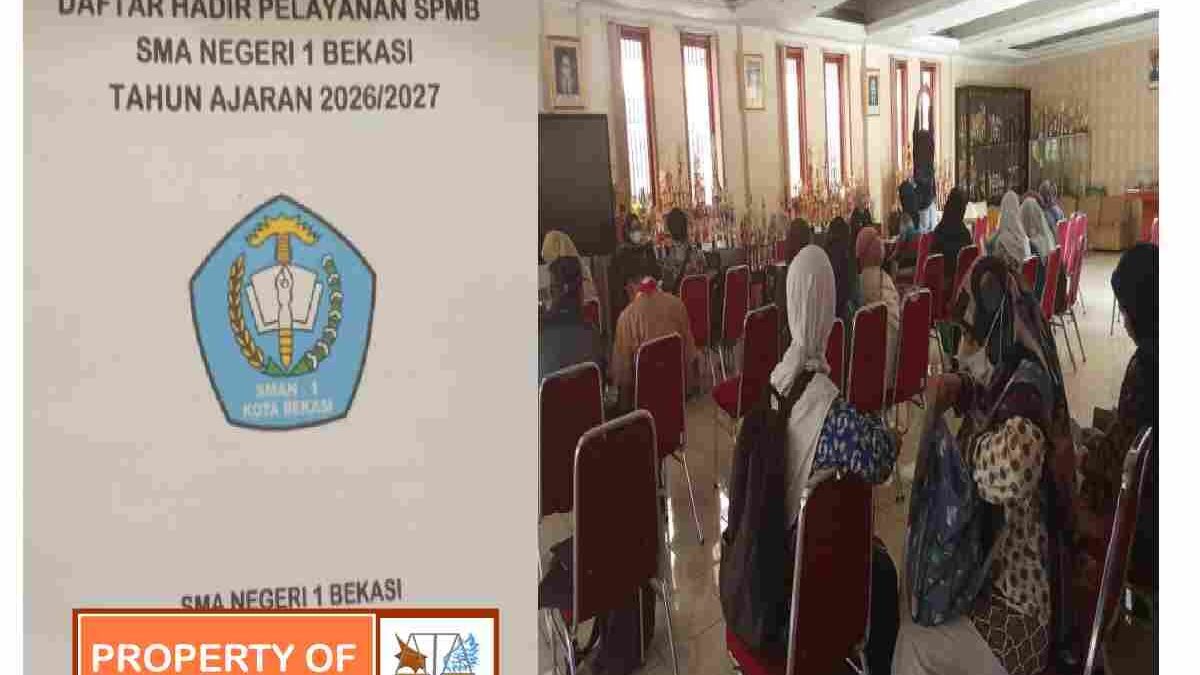 Sekolah Maung. Hanya Mendaftar Secara Daring Saja, Ada Apa Ratusan Warga Geruduk SMAN 1 Bekasi?