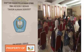 Sekolah Maung. Hanya Mendaftar Secara Daring Saja, Ada Apa Ratusan Warga Geruduk SMAN 1 Bekasi?