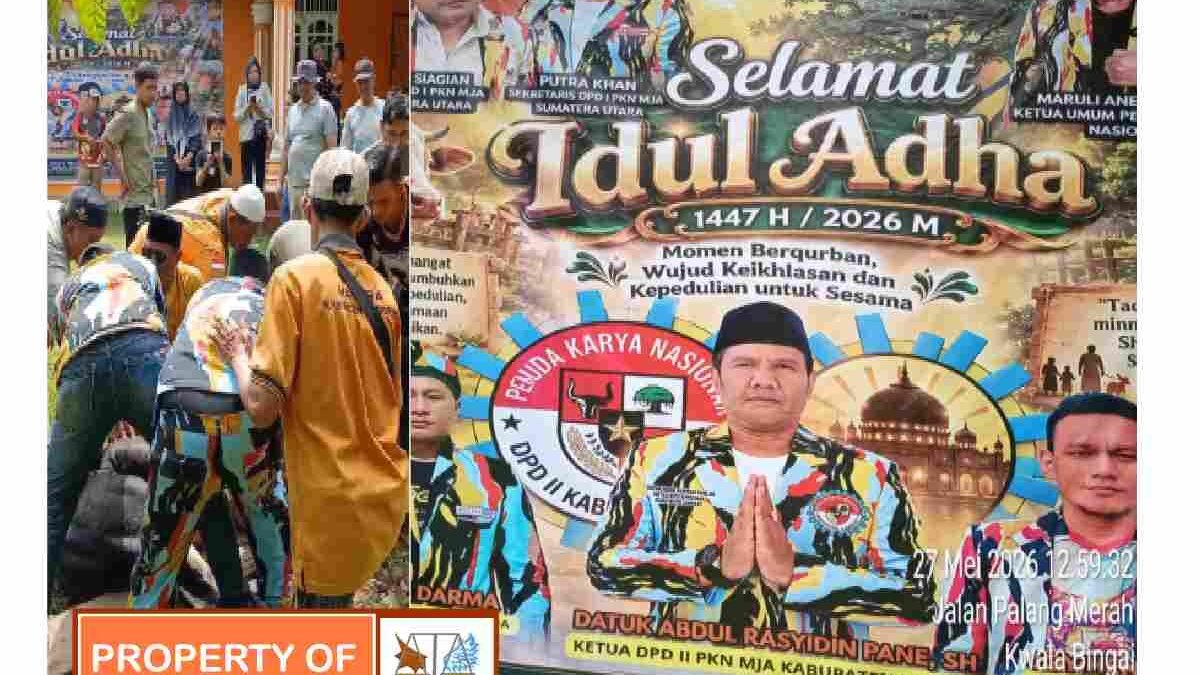 Semangat Berkurban dan Kepedulian Sosial Warnai Perayaan Idul Adha di Kantor DPC Partai Hanura Langkat