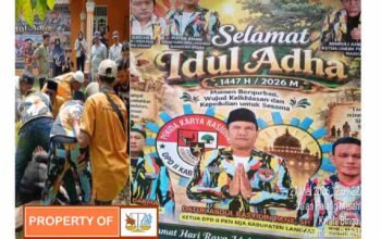 Semangat Berkurban dan Kepedulian Sosial Warnai Perayaan Idul Adha di Kantor DPC Partai Hanura Langkat