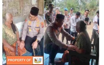 Mengharukan..Demi Rasa Kemanusiaan Melihat Sang Nenek, Kapolres Langkat Tangguhkan Penahanan Anaknya