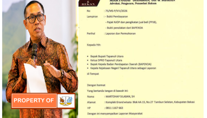 Mau Bayar BPHTB, Oknum Pejabat BAPENDA Taput Diduga Persulit Warga. Bupati: Nanti Saya Tindak Lanjuti