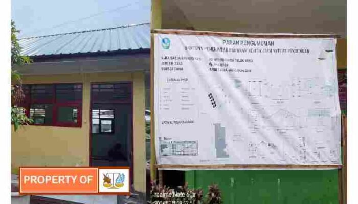 Kepala Sekolah SD N 050754 Teluk Meku Bugkam Soal Proyek Revitalisasi Rp610 JUTA, POS KEADILAN Desak INSPEKTORAT dan APH Turun Tangan