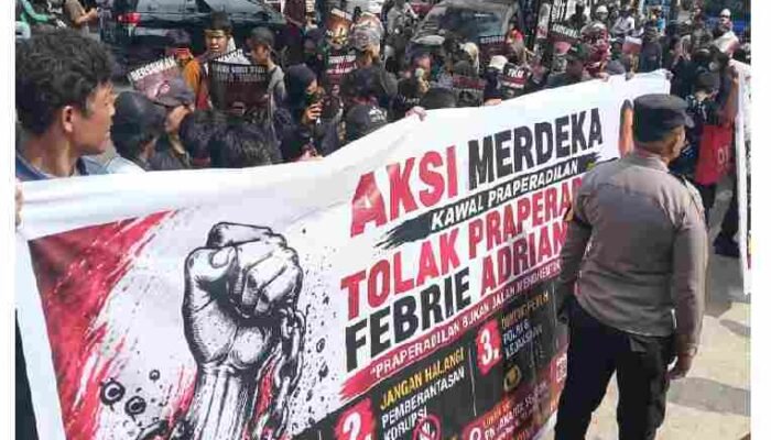 Praperadilan Febrie Adriansyah Diwarnai Aksi Unjuk Rasa, Desak Hakim Independen Tanpa Intervensi