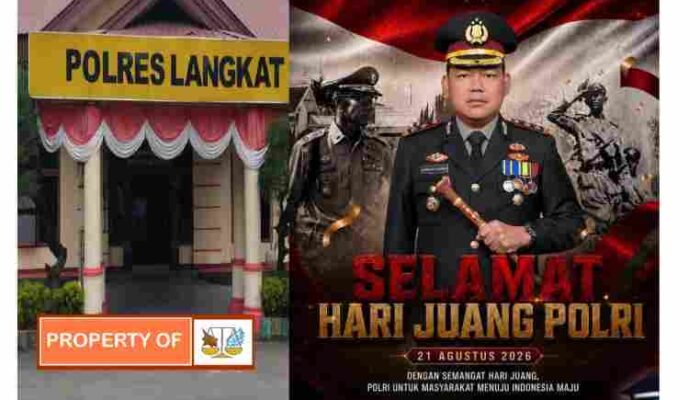 Hari Juang Polri 2026, Kapolres Langkat AKBP Hannry P.H. Tambunan Tegaskan Semangat Pengabdian untuk Masyarakat