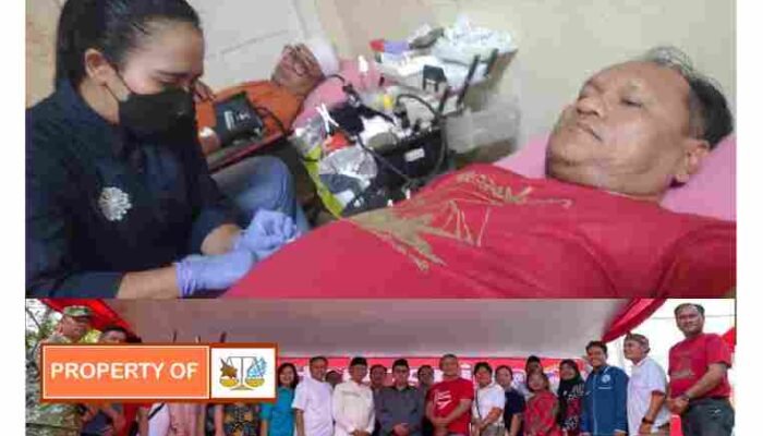 Bantu Warga Karawang, Panitia Pelangi Nusantara Gelar Pengobatan Gratis dan Donor Darah di Asrama 324