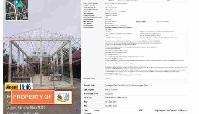 Rehab Pasar Pekan Gebang Disorot: Sepekan Berjalan Tanpa Plang, Pekerja Tak Tahu Mandor