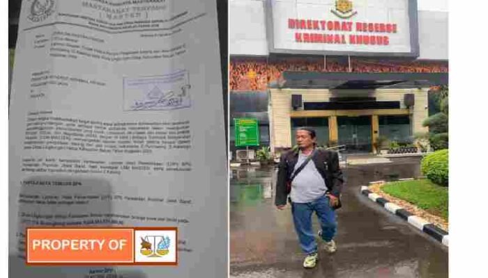 LSM-MASTER Layangkan Surat Laporan Dugaan Tipikor Di DLH Ke Ditkrimsus PMJ. Dirkrimsus: Kami Cek Dulu Surat Tersebut Ya