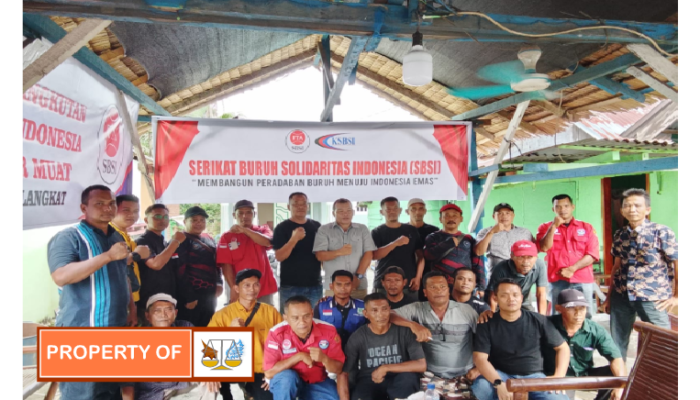 Ketua Umum KSBSI Ramlan Sinaga Hadiri Pertemuan Solidaritas Buruh di Karang Rejo Stabat
