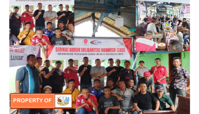 KSBSI Langkat Perkuat Solidaritas Buruh, Ramlan Sinaga: Persatuan Adalah Kekuatan