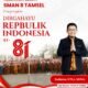 Keluarga Besar SMAN TAMSEL Mengucapkan Dirgahayu Republik Indonesia ke 81