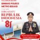 Keluarga Besar Binmas Polres Metro Bekasi Mengucapkan Dirgahayu Republik Indonesia ke 81