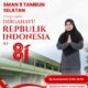 Keluarga Besar SMAN 9 Tambun Selatan Mengucapkan Dirgahayu Republik Indonesia ke 81