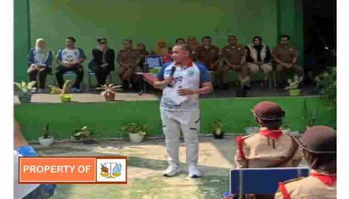 Wali Kota Bekasi Hadiri Pemberian Penghargaan Prestasi Pramuka SD dan SMP di SMPN 18