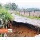 Warga Telagah dan Persatuan Wartawan Langkat Indonesia (PWLI ) desak Pemkab Langkat segera perbaiki jalan Langkat-Tanah Karo yang amblas