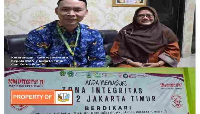Dugaan Pungli Di MAN 2 Jakarta Timur. Kepala Sekolah Dan Ketua Komite Beri Klarifikasi: ‘Investasi Akhirat’