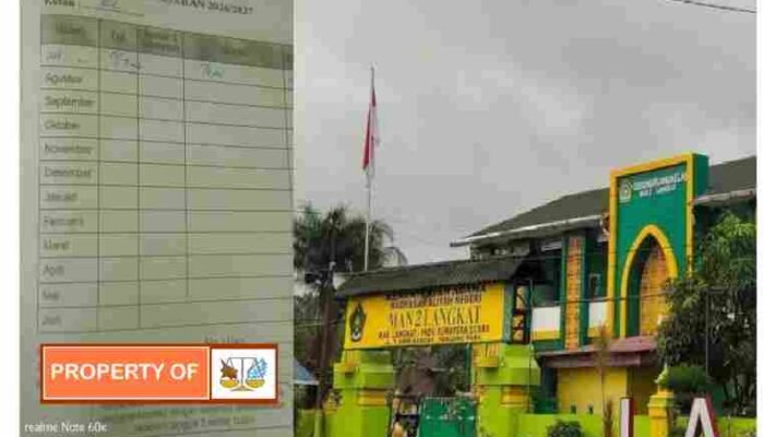 Bantahan Komite MAN 2 Langkat Justru Buka Pertanyaan Baru: Jika Gaji Honorer hingga Sampah Dibiayai Komite, Lalu Dana BOS untuk Apa?