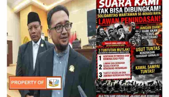 Ketua DPRD Kab Bekasi Ade Sukron Soroti Etika Pejabat Publik Dalam Kasus Dugaan Penghinaan Wartawan