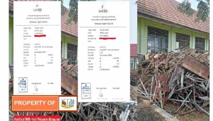 Transparan dan Sesuai Aturan, Belasan SMA/SMK di KCD Wilayah III Setorkan Hasil Penjualan Puing Revitalisasi ke Kasda