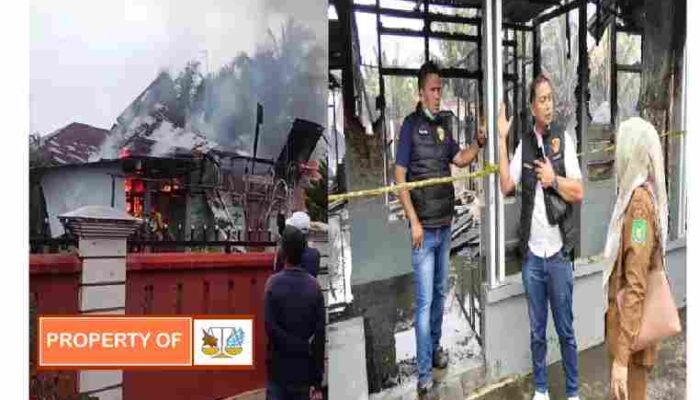 GERCEP Tangani Kebakaran Rumah Warga, Polsek Babalan Turun ke TKP dan Bantu Koordinasi Pemadam