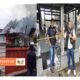 GERCEP Tangani Kebakaran Rumah Warga, Polsek Babalan Turun ke TKP dan Bantu Koordinasi Pemadam
