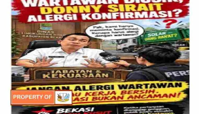 PWI Bekasi Raya Kecam Dugaan Pengusiran Wartawan Postkeadilan.com oleh Kepala DLH: Sudah Tersandung Kasus Lingkungan, Kini Diduga Alergi terhadap Pers!