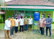 Cegah Penyebaran Covid-19, Pemdes dan BPD Peninjauan Bagikan Peralatan Cuci Tangan