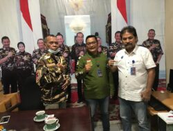 Jalin Silahturahim Ketua Lembaga Anti Narkotika Kabupaten Bekasi Sambangi Kantor Pengurus Pusat Generasi Muda FKPPI Di Jakarta