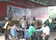 Gelar Vaksinasi Massal, Polres Purwakarta Laksanakan Di Dua Tempat Sekaligus