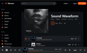 Waveme - Music Platform Theme - Gambar 2