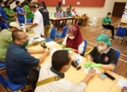 PMI hadir di PT. Toba Pulp Lestari.