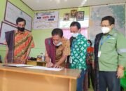 Tahun Baru Kantor Baru, PT Toba Pulp Lestari Bangun Kantor Desa Bius Gu Barat