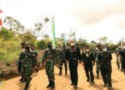 DANREM 023/KS SERAHKAN HASIL KARYA TMMD KE-112 DI KABUPATEN PAKPAK BHARAT