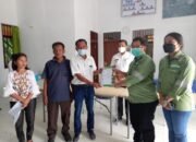 Lagi lagi Serah Terima  Bangunan kantor desa pangombusan oleh PT.TPL